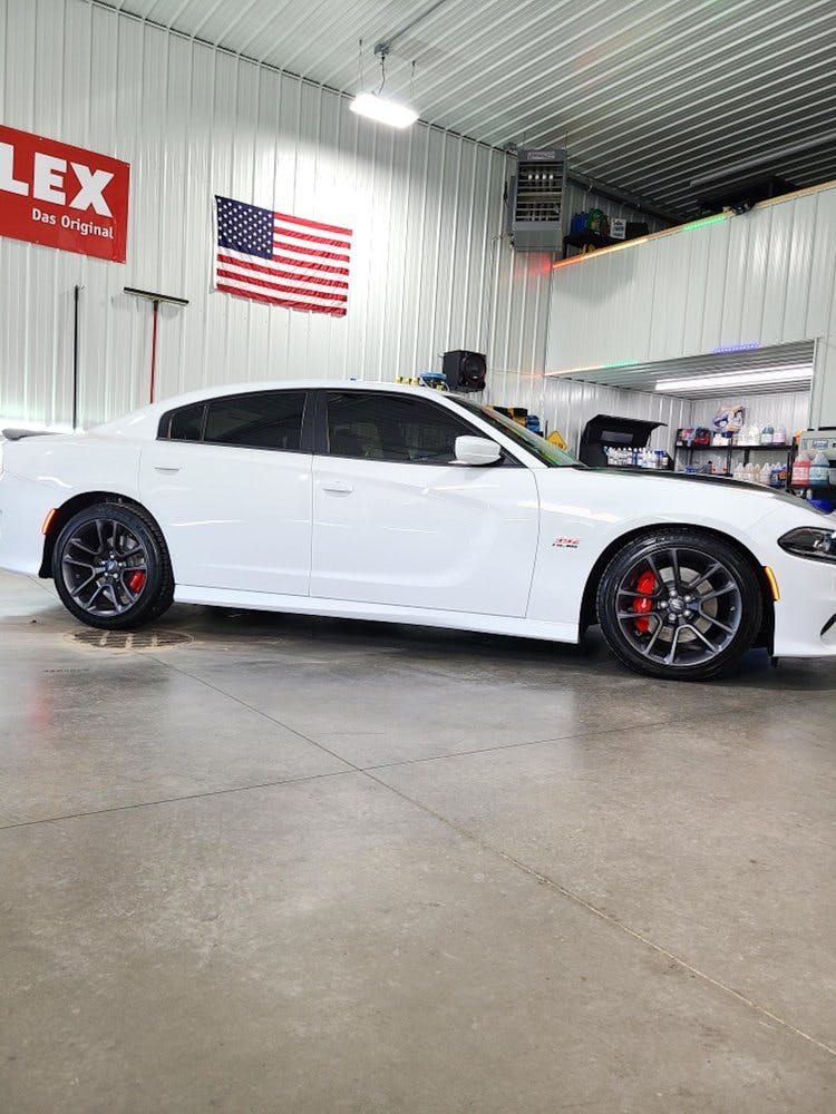 White 392 Charger